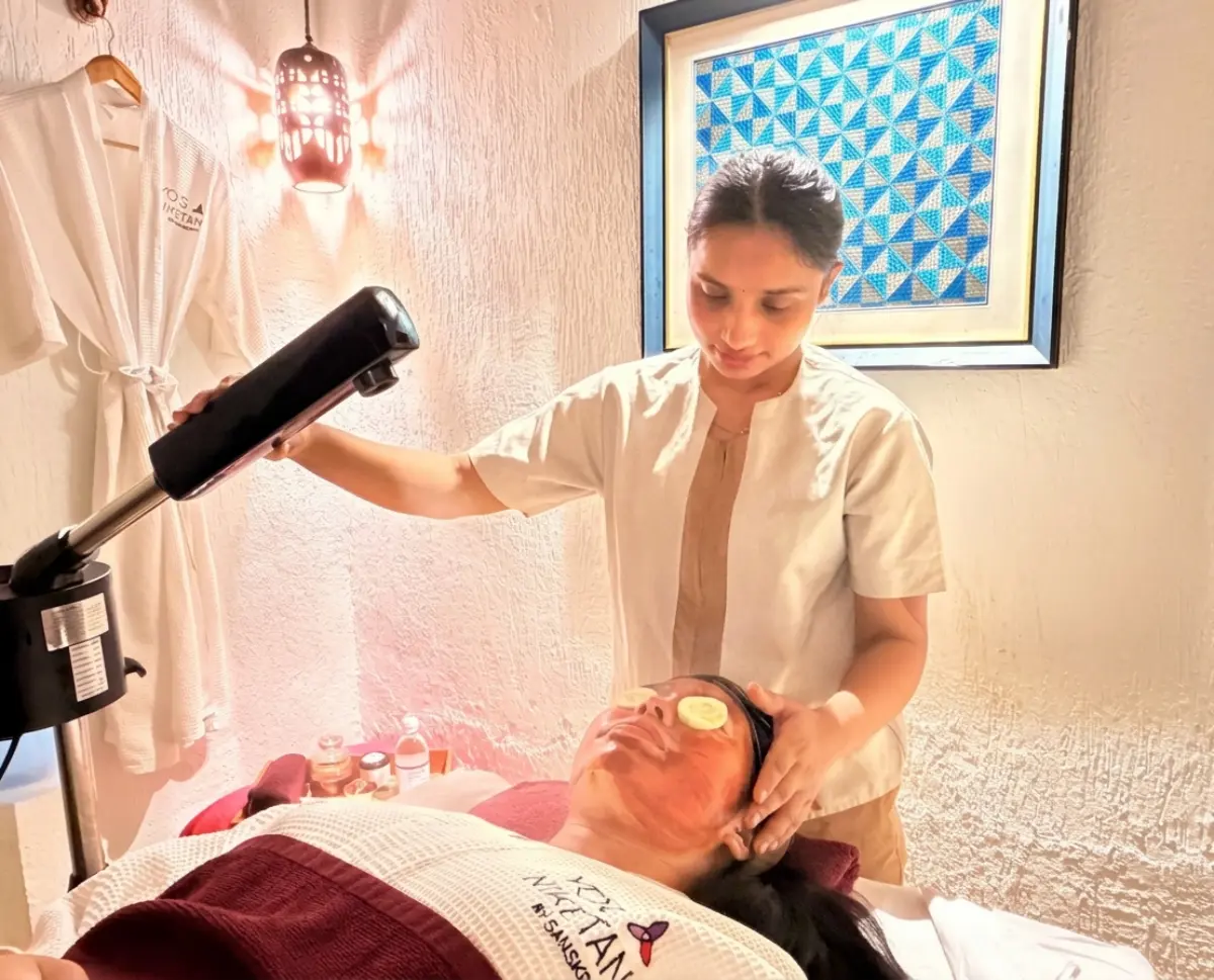 Ayurvedic Spa in Rishikesh near river Ganga and Ramjhula